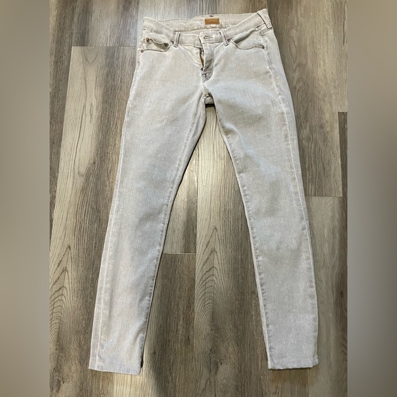 🩶 MOTHER The Looker Pop Driftwood Jeans STUNNING!! - Picture 2 of 12